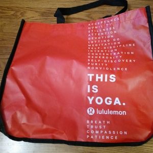 ⭐Lululemon reusable bag